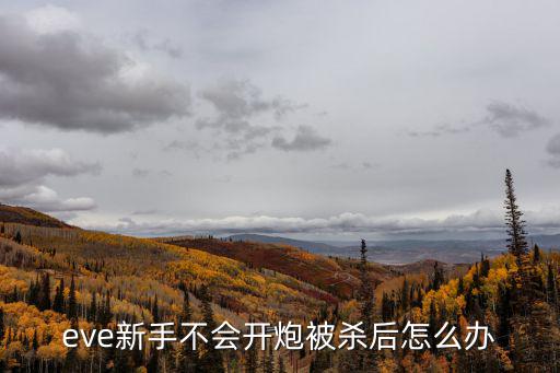 eve手游拦截炮怎么避开，eve新手不会开炮被杀后怎么办