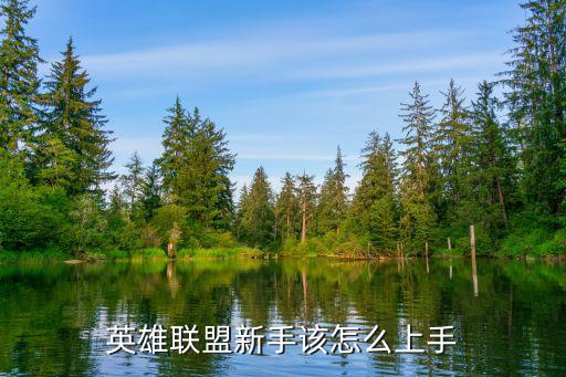 英雄联盟新手该怎么上手
