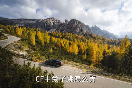 cf手游兔子跳怎么跳，CF中兔子跳怎么弄