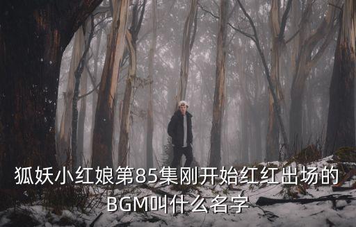 狐妖小红娘第85集刚开始红红出场的BGM叫什么名字
