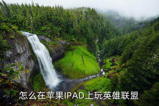 怎么在苹果IPAD上玩英雄联盟