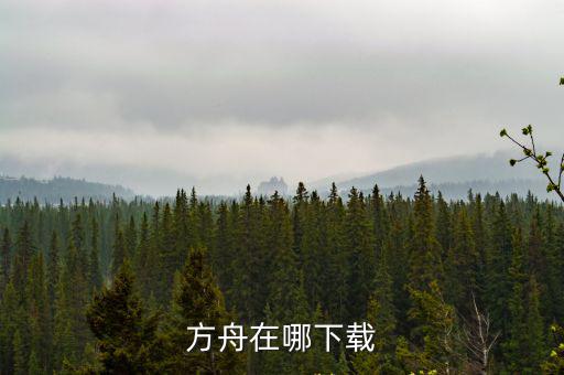 方舟在哪下载