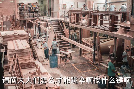 请问大大们怎么才能跳伞啊按什么键啊
