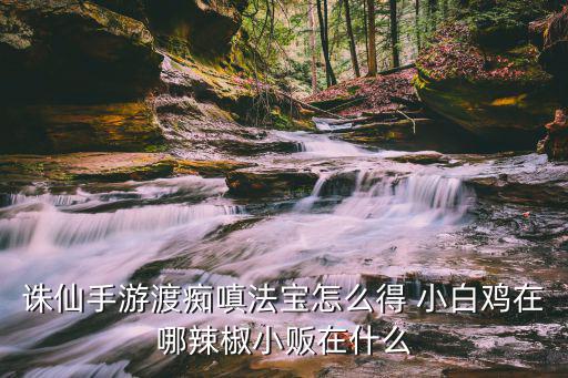 诛仙手游渡痴嗔法宝怎么得 小白鸡在哪辣椒小贩在什么
