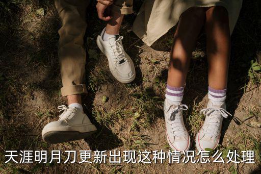 天涯明月刀更新出现这种情况怎么处理
