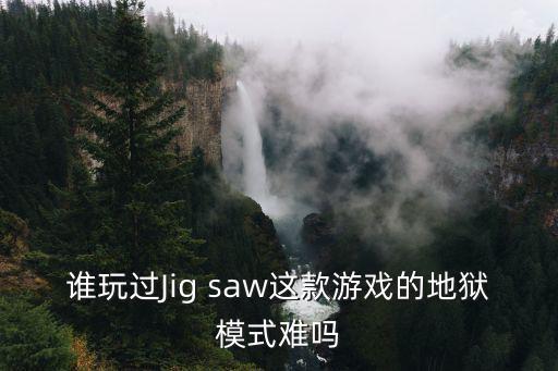 谁玩过Jig saw这款游戏的地狱模式难吗