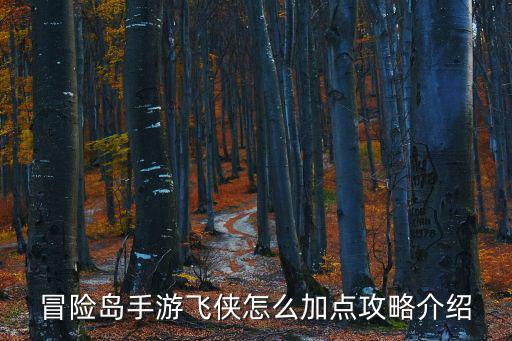 冒险岛手游飞侠怎么加点攻略介绍