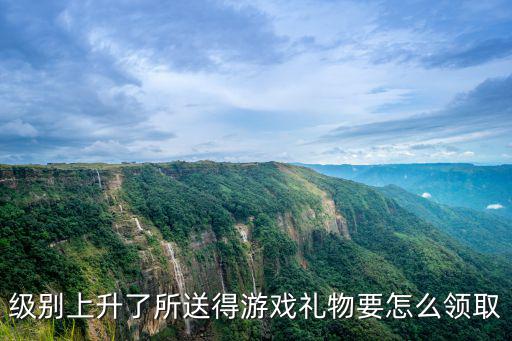 级别上升了所送得游戏礼物要怎么领取