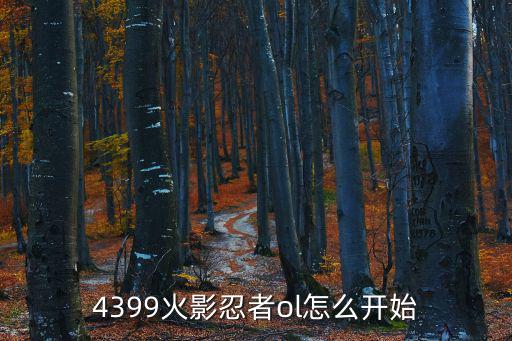 火影忍者手游4399怎么打开，4399火影忍者ol怎么开始