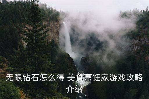 无限钻石怎么得 美食烹饪家游戏攻略介绍