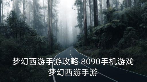 梦幻西游手游攻略 8090手机游戏梦幻西游手游