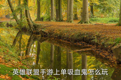 英雄联盟手游上单吸血鬼怎么玩