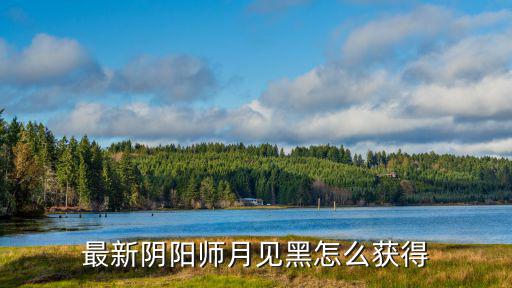 最新阴阳师月见黑怎么获得
