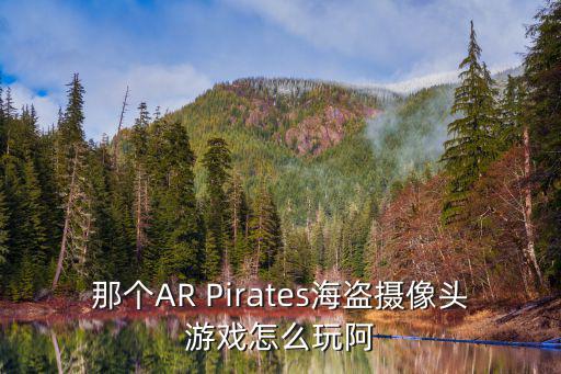 那个AR Pirates海盗摄像头游戏怎么玩阿