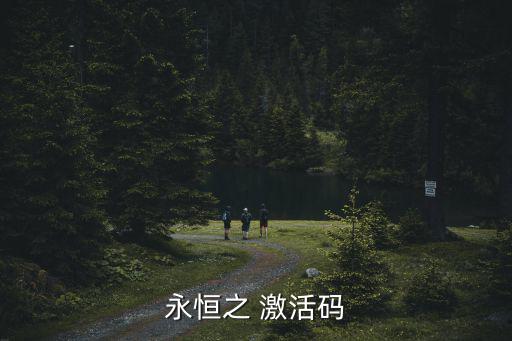 永恒之 激活码