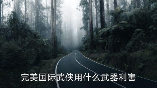 完美国际手游武器怎么样，完美国际武器