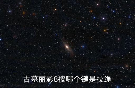古墓丽影8按哪个键是拉绳
