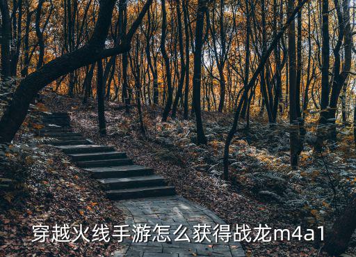 穿越火线手游怎么获得战龙m4a1
