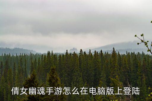 倩女幽魂手游怎么在电脑版上登陆