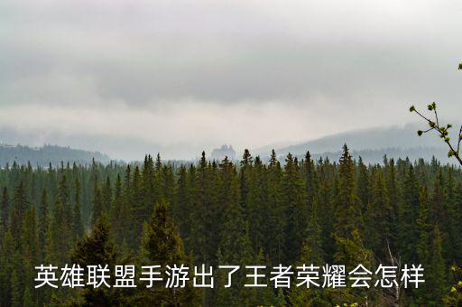 英雄联盟手游出了王者荣耀会怎样