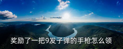 奖励了一把9发子弹的手枪怎么领