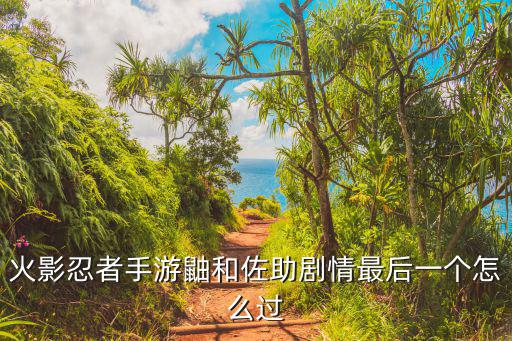 火影忍者手游鼬和佐助剧情最后一个怎么过