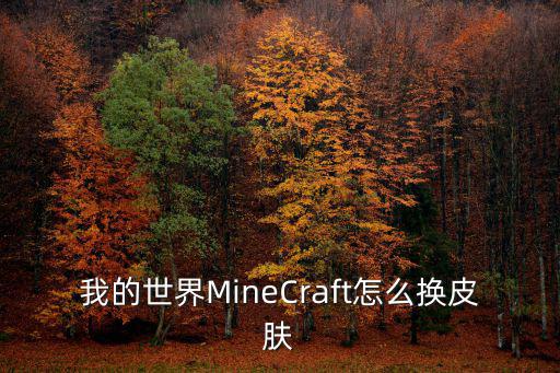 我的世界MineCraft怎么换皮肤