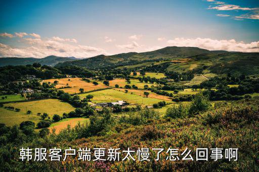 韩服dnf手游更新慢怎么解决，韩服DNF下载好更新怎么那么慢啊