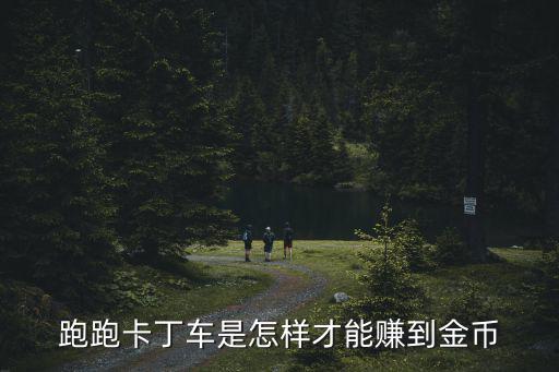 跑跑卡丁车是怎样才能赚到金币