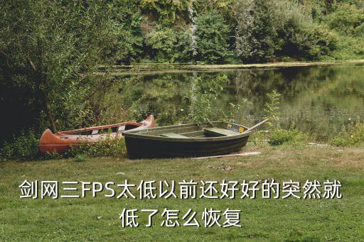 剑网三FPS太低以前还好好的突然就低了怎么恢复