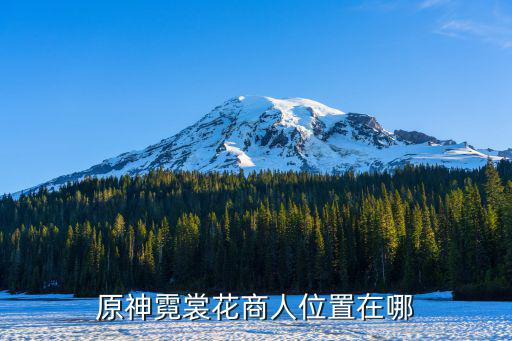 手游原神霓裳花怎么采集，原神霓裳花在哪里买
