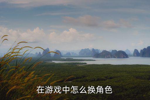 在游戏中怎么换角色