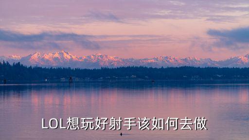 lol手游中单射手怎么打，lol射手英雄怎么边走边打