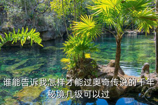 谁能告诉我怎样才能过奥奇传说的千年秘境几级可以过