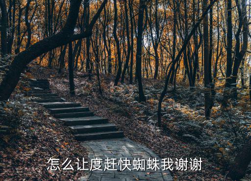 怎么让度赶快蜘蛛我谢谢