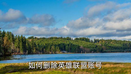 如何删除英雄联盟账号
