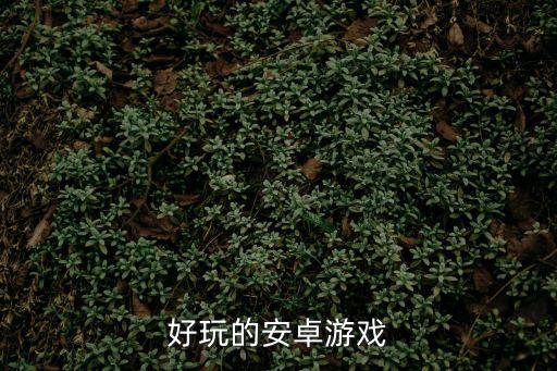 好玩的安卓游戏