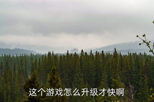 铁甲雄兵手游怎么快速升级，这个游戏怎么升级才快啊