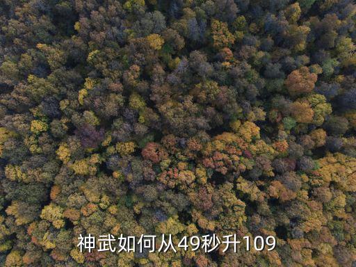 神武如何从49秒升109