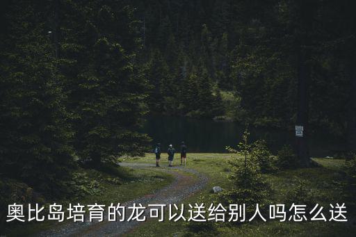 奥比岛培育的龙可以送给别人吗怎么送