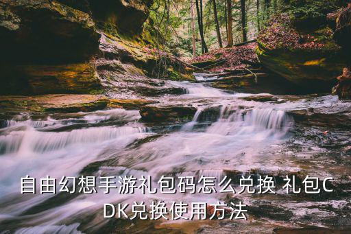 自由幻想手游礼包码怎么兑换 礼包CDK兑换使用方法