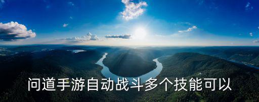 问道手游自动战斗多个技能可以