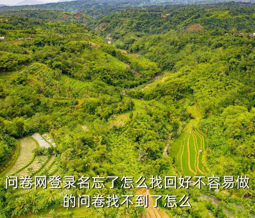 斗罗大陆手游问卷怎么找回，问卷网登录名忘了怎么找回好不容易做的问卷找不到了怎么