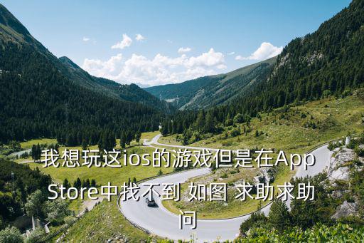 我想玩这ios的游戏但是在App Store中找不到 如图 求助求助  问