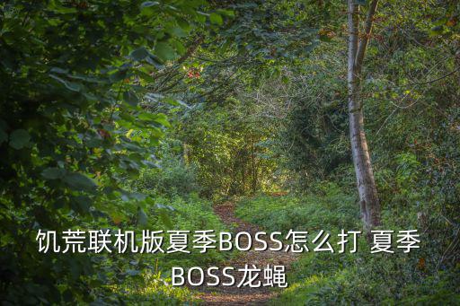 饥荒联机版夏季BOSS怎么打 夏季BOSS龙蝇