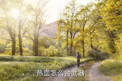 热血传奇手游的枪怎么合成，热血怎么合武器