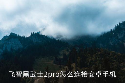 飞智黑武士2pro怎么连接安卓手机