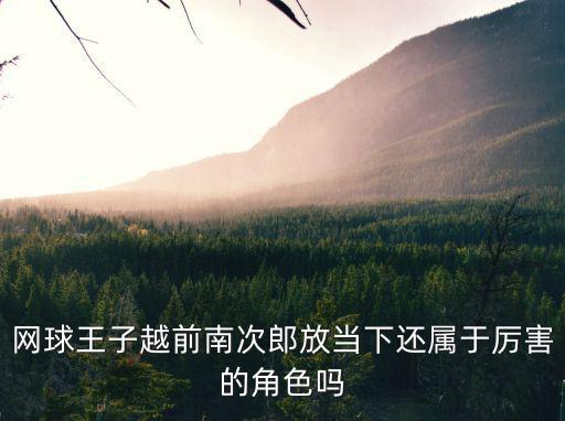 网球王子越前南次郎放当下还属于厉害的角色吗