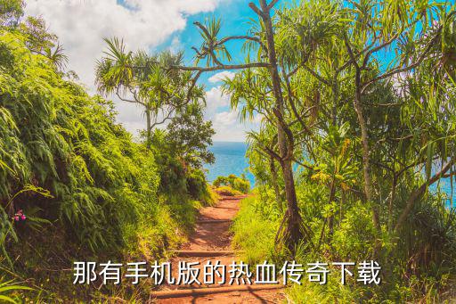 那有手机版的热血传奇下载