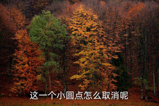 ios手游cf小圆点怎么关闭，这一个小圆点怎么取消呢